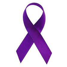 Amazon.com: Support USA | American Made 250 Purple Satin Domestic Violence  & Alzheimer's Awareness Ribbons - Bag of 250 Fabric Ribbons with Safety Pins